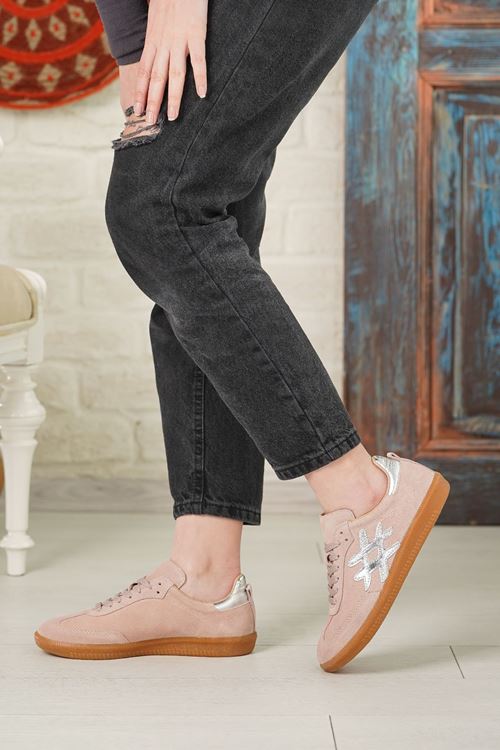 RACHEL HAKİKİ DERİ KADIN SPOR AYAKKABI 08825Y