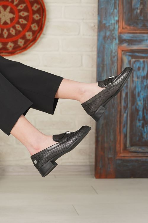 MAMMAMİA HAKİKİ DERİ KADIN GÜNLÜK AYAKKABI 729525Y