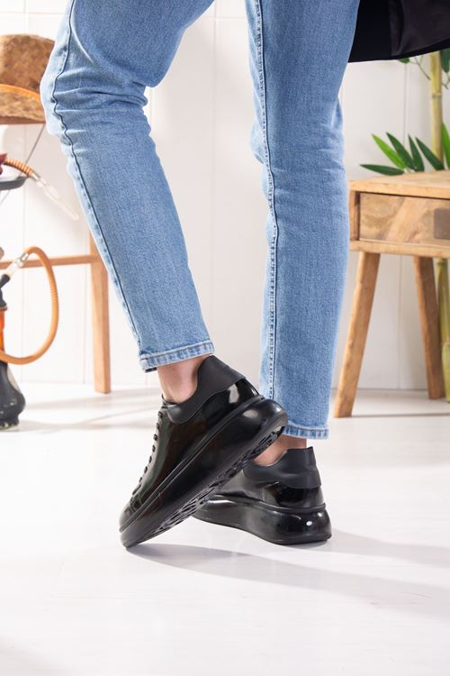 LİZSHOE HAKİKİ DERİ ERKEK GÜNLÜK AYAKKABI PİK 101223K