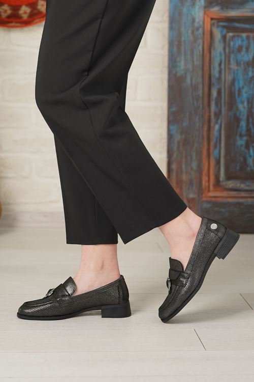 MAMMAMİA HAKİKİ DERİ KADIN GÜNLÜK AYAKKABI 729525Y