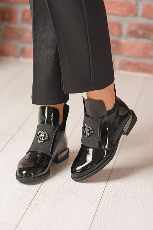 LİZSHOE HAKİKİ DERİ KADIN BOT NİSH 2511625K