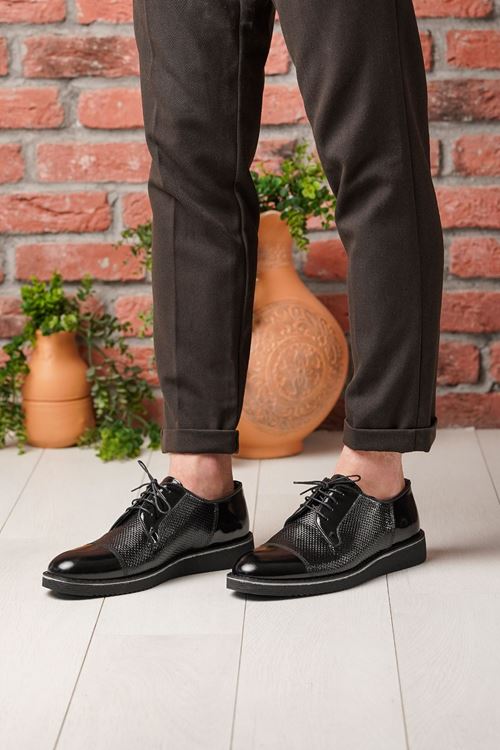 LİZSHOE HAKİKİ DERİ ERKEK GÜNLÜK AYAKKABI MDGN 216225Y