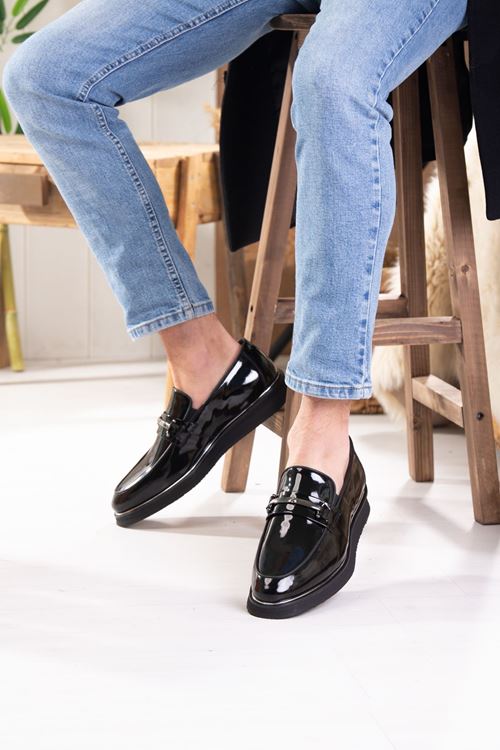 LİZSHOE HAKİKİ DERİ ERKEK GÜNLÜK AYAKKABI PİK 301723K