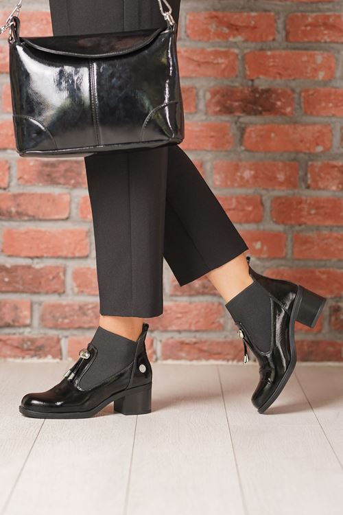 MAMMAMİA HAKİKİ DERİ KADIN BOT 180525K