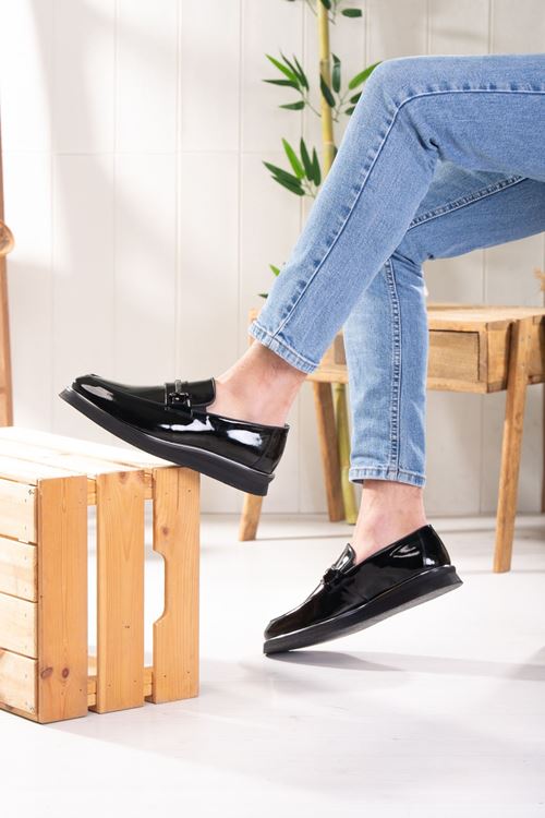LİZSHOE HAKİKİ DERİ ERKEK GÜNLÜK AYAKKABI PİK 301723K