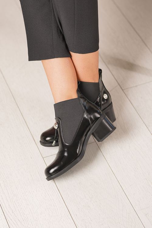 MAMMAMİA HAKİKİ DERİ KADIN BOT 180525K