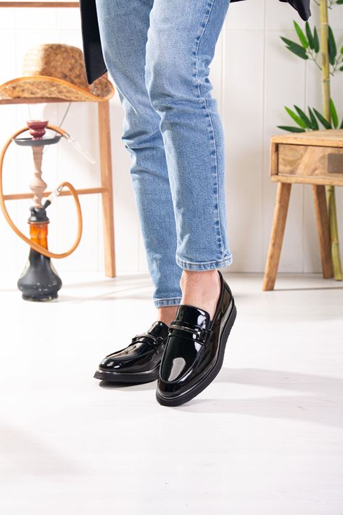 LİZSHOE HAKİKİ DERİ ERKEK GÜNLÜK AYAKKABI PİK 301723K