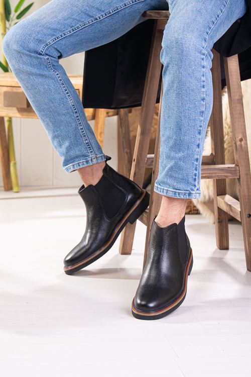 LİZSHOE HAKİKİ DERİ ERKEK GÜNLÜK BOT KRY 850023K