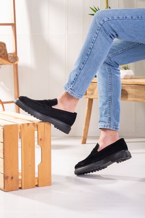 LİZSHOE HAKİKİ DERİ ERKEK GÜNLÜK AYAKKABI PİK 237223Y