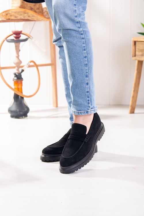 LİZSHOE HAKİKİ DERİ ERKEK GÜNLÜK AYAKKABI PİK 237223Y