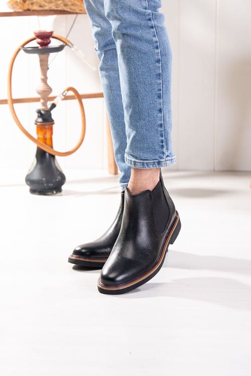 LİZSHOE HAKİKİ DERİ ERKEK GÜNLÜK BOT KRY 850023K