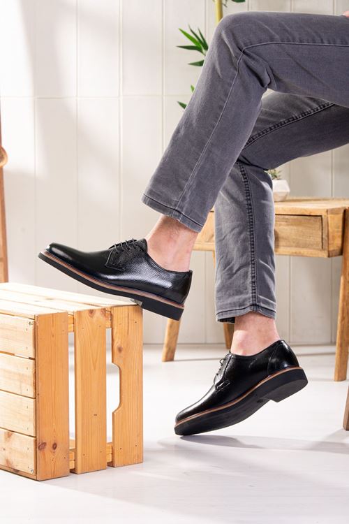 LİZSHOE HAKİKİ DERİ ERKEK GÜNLÜK AYAKKABI 20323K