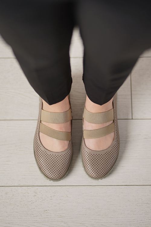 MAMMAMİA HAKİKİ DERİ KADIN GÜNLÜK AYAKKABI 64525Y