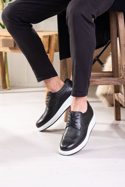 LİZSHOE HAKİKİ DERİ ERKEK SPOR AYAKKABI VYGR 314723Y