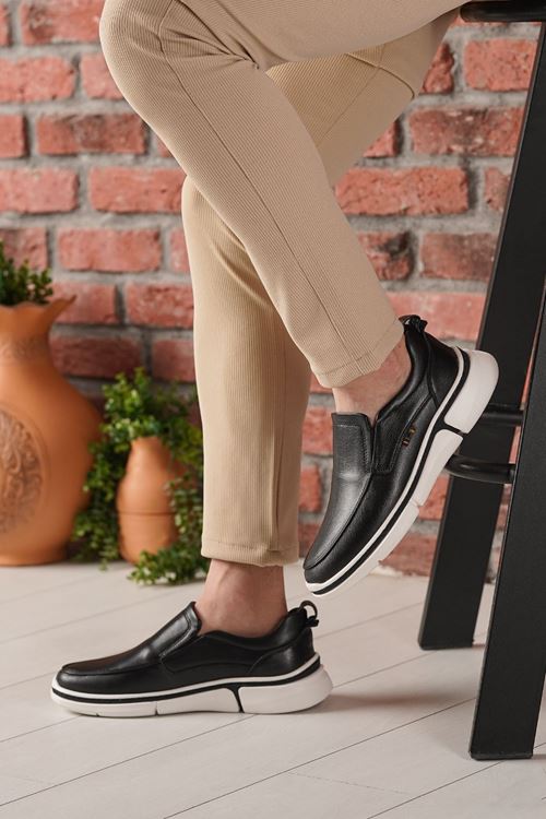 LİZSHOE HAKİKİ DERİ ERKEK GÜNLÜK AYAKKABI VYGR 02225Y