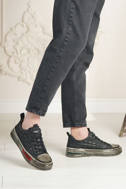 LİZSHOE HAKİKİ DERİ ERKEK GÜNLÜK AYAKKABI VYGR 05824K