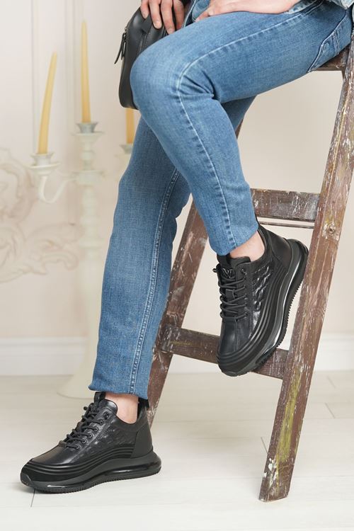 LİZSHOE HAKİKİ DERİ ERKEK GÜNLÜK AYAKKABI VYGR E05324K