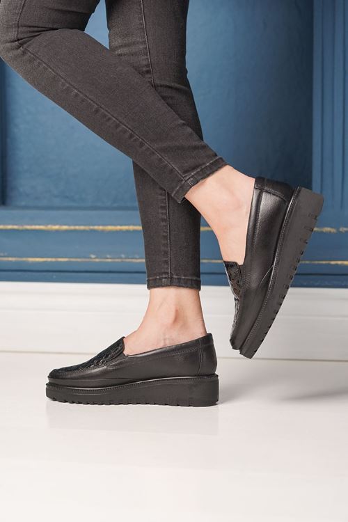 LİZSHOE HAKİKİ DERİ KADIN AYAKKABI VYGR 39925K