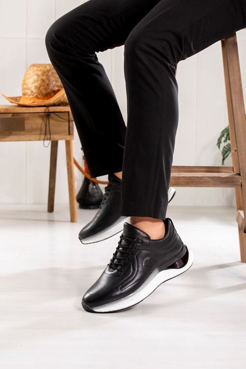 LİZSHOE HAKİKİ DERİ ERKEK SPOR AYAKKABI VYGR 496424Y