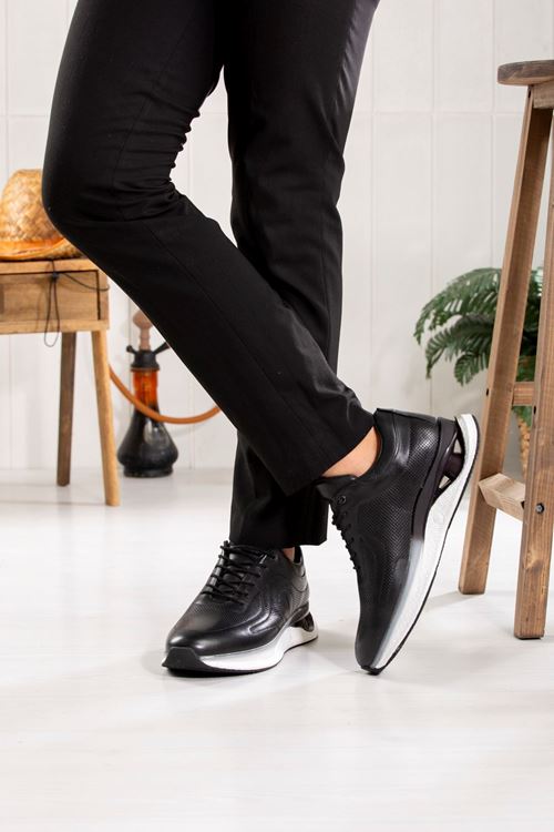 LİZSHOE HAKİKİ DERİ ERKEK SPOR AYAKKABI VYGR 496424Y
