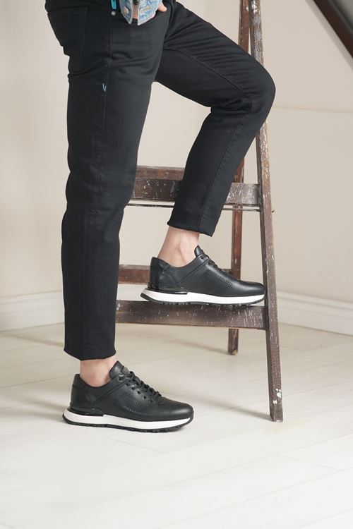 LİZSHOE HAKİKİ DERİ ERKEK SPOR AYAKKABI 21725Y