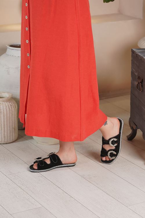 LİZSHOE HAKİKİ DERİ KADIN TERLİK 806925Y