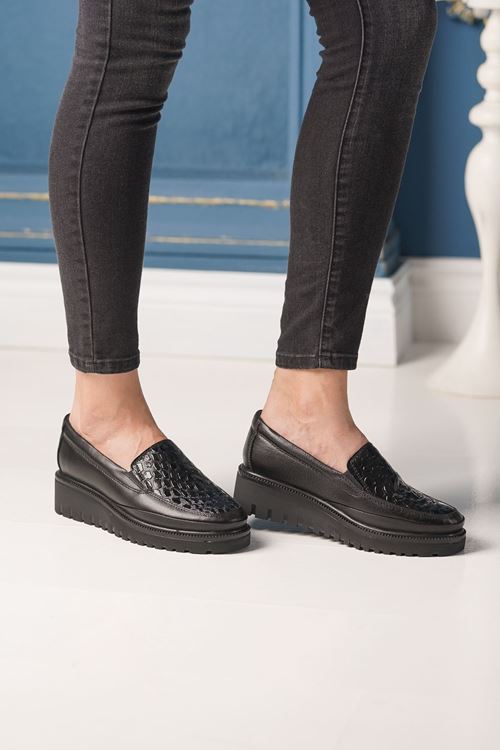 LİZSHOE HAKİKİ DERİ KADIN AYAKKABI VYGR 39925K