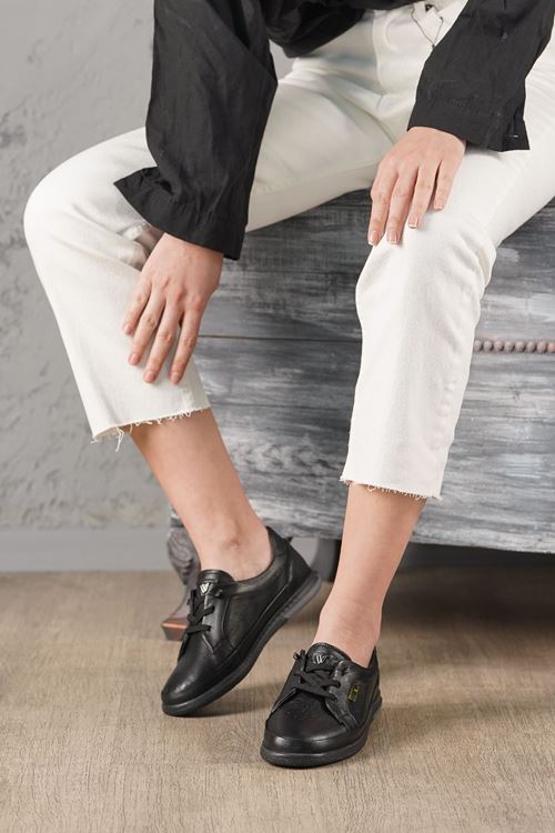 LİZSHOE HAKİKİ DERİ KADIN GÜNLÜK AYAKKABI VYGR 08025Y