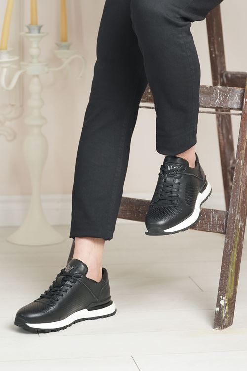 LİZSHOE HAKİKİ DERİ ERKEK SPOR AYAKKABI 21725Y