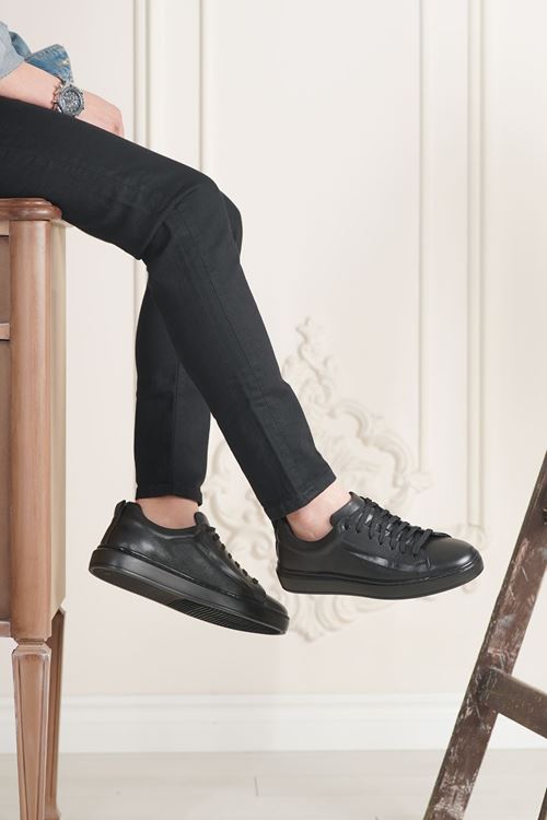 LİZSHOE HAKİKİ DERİ ERKEK GÜNLÜK AYAKKABI BFN 87524K