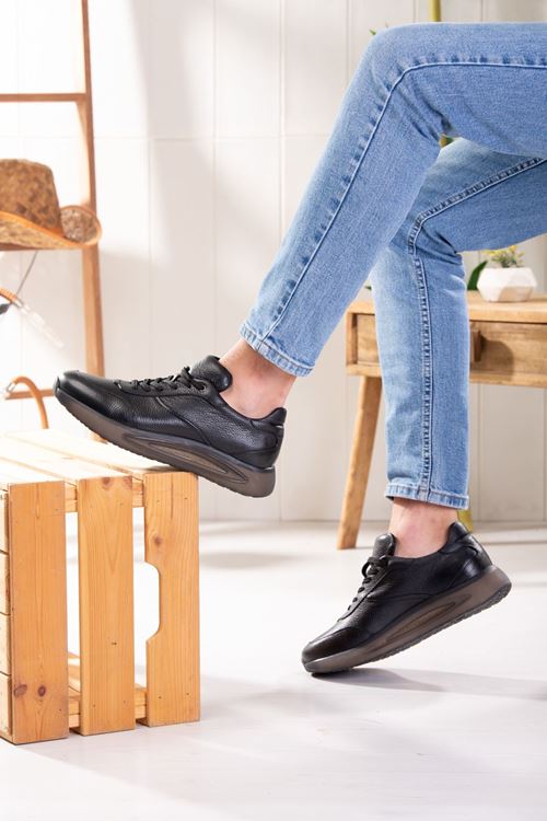 ALBERTO ROSSİ HAKİKİ DERİ ERKEK SPOR AYAKKABI M358023Y