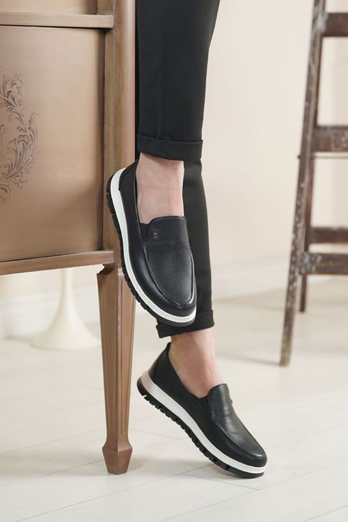 LİZSHOE HAKİKİ DERİ ERKEK GÜNLÜK AYAKKABI 657425Y