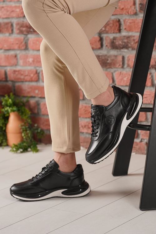 LİZSHOE HAKİKİ DERİ ERKEK SPOR AYAKKABI VYGR 694225Y