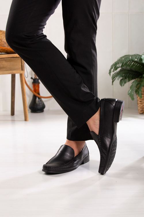 BRUNO ROSSİ HAKİKİ DERİ ERKEK GÜNLÜK AYAKKABI 700224Y