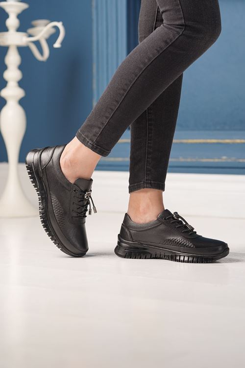 LİZSHOE HAKİKİ DERİ KADIN GÜNLÜK AYAKKABI VYGR 940725K
