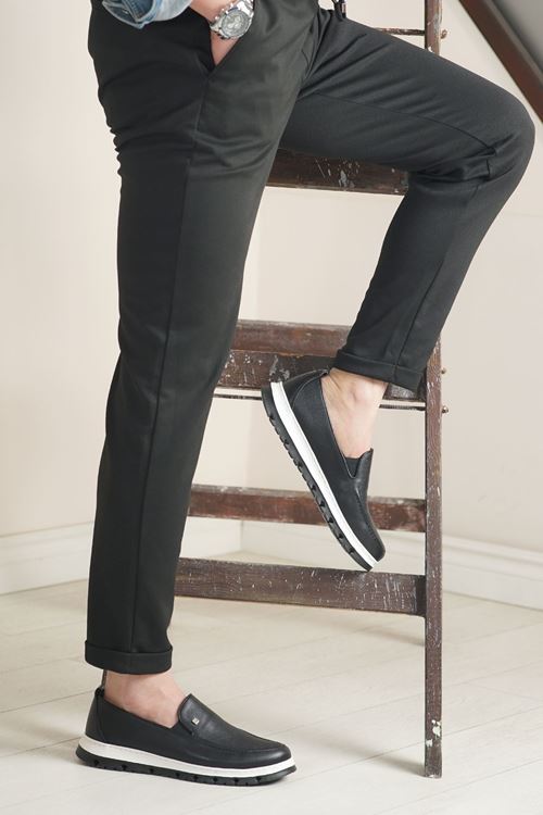 LİZSHOE HAKİKİ DERİ ERKEK GÜNLÜK AYAKKABI 657425Y