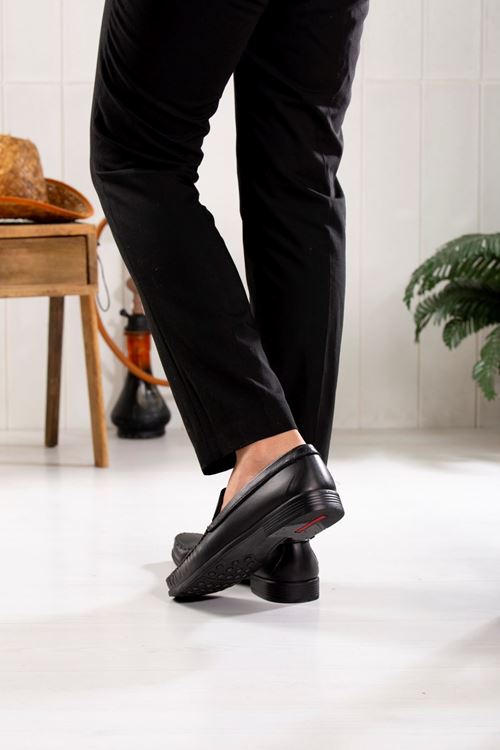 BRUNO ROSSİ HAKİKİ DERİ ERKEK GÜNLÜK AYAKKABI 700224Y