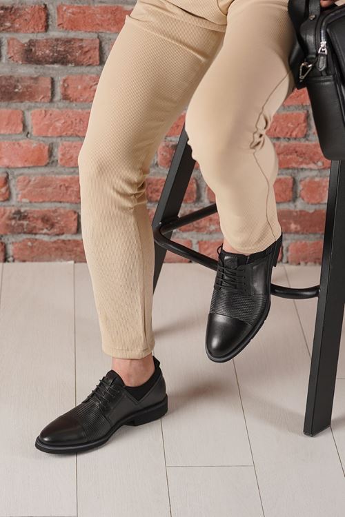 SMART HAKİKİ DERİ ERKEK GÜNLÜK AYAKKABI 345124K