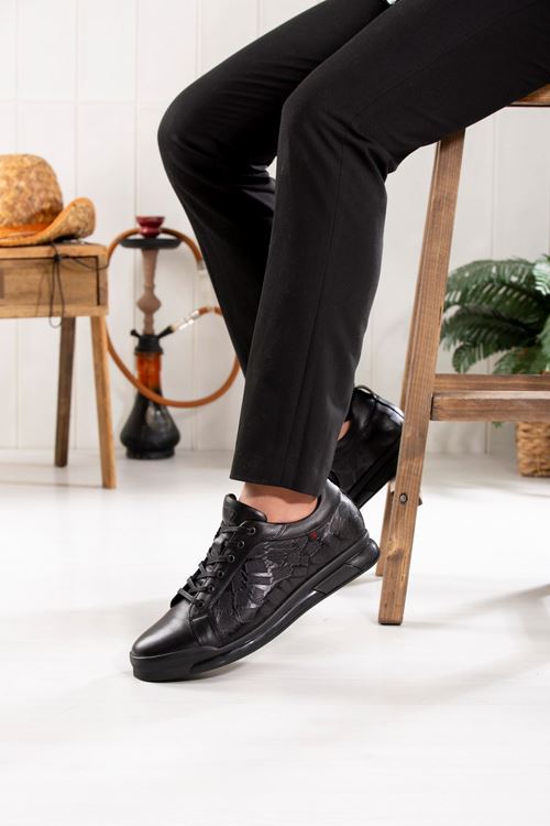 LİZSHOE HAKİKİ DERİ ERKEK SPOR AYAKKABI VYGR 658324Y