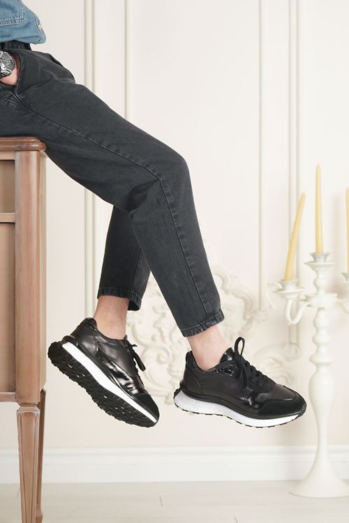 SCATTO HAKİKİ DERİ ERKEK SPOR AYAKKABI 205524K