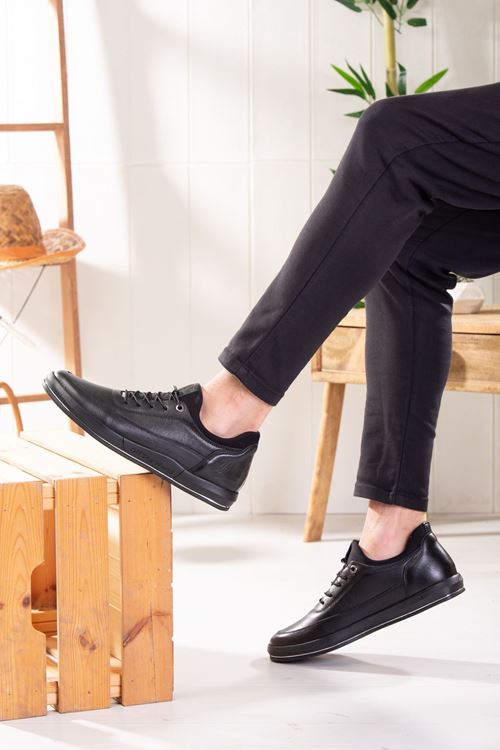 LİZSHOE HAKİKİ DERİ ERKEK GÜNLÜK AYAKKABI VYGR 645123K