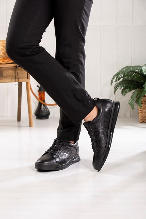 LİZSHOE HAKİKİ DERİ ERKEK SPOR AYAKKABI VYGR 658324Y