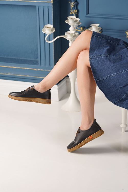 SAYGINER HAKİKİ DERİ KADIN AYAKKABI 16525K