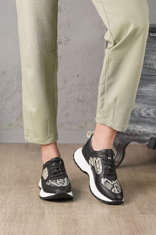 RACHEL HAKİKİ DERİ KADIN SPOR AYAKKABI 3600824K