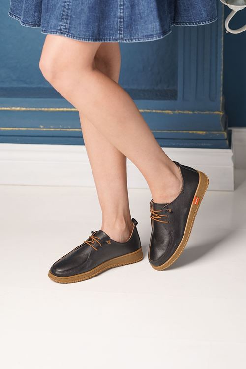 SAYGINER HAKİKİ DERİ KADIN AYAKKABI 16525K