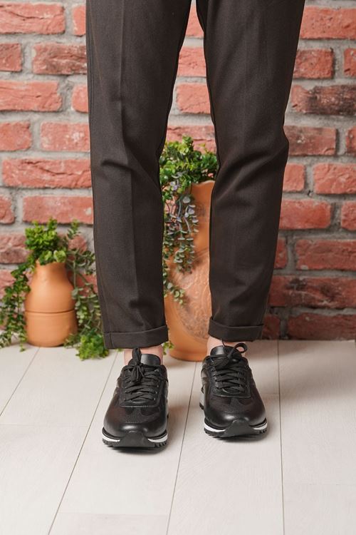 BRAVO HAKİKİ DERİ ERKEK SPOR AYAKKABI 466625Y