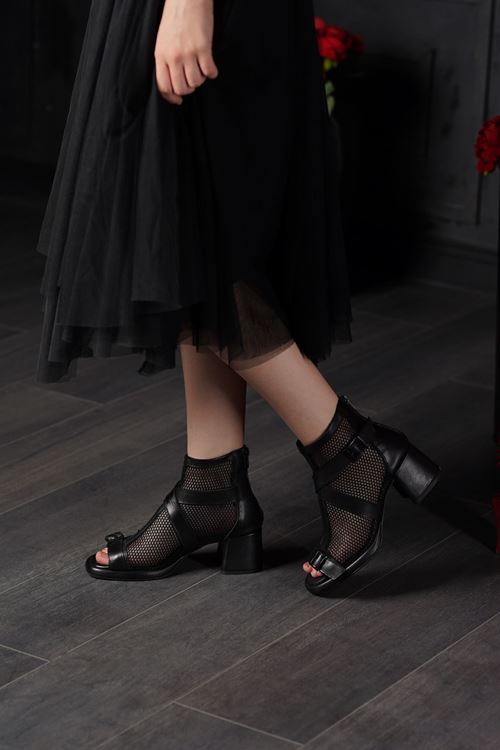 ALBİNİ HAKİKİ DERİ KADIN SANDALET 2510725825Y