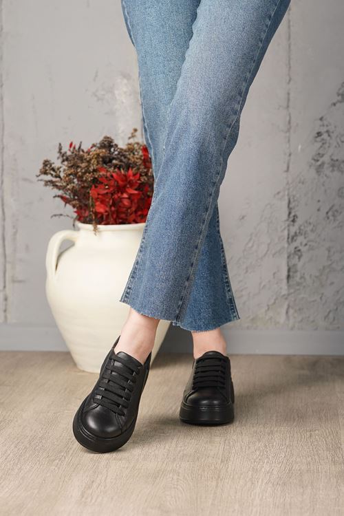 LİZSHOE HAKİKİ DERİ SPOR AYAKKABI ELNR 11025Y