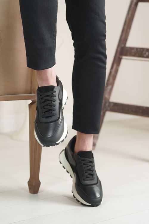 LİZSHOE HAKİKİ DERİ ERKEK GÜNLÜK AYAKKABI BFN 75724K