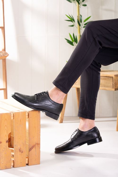 DANACI HAKİKİ DERİ ERKEK KLASİK KÖSELE AYAKKABI 90624K